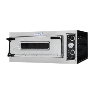 HORNO PARA PIZZA Y PAN ELECTRICO TRAYS4 220V/60/3F 82X84 2 BANDEJAS 4 PIZZAS